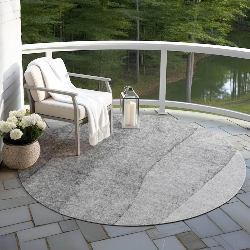 Chantille ACN690 Gray 8' x 8' Rug. Picture 7