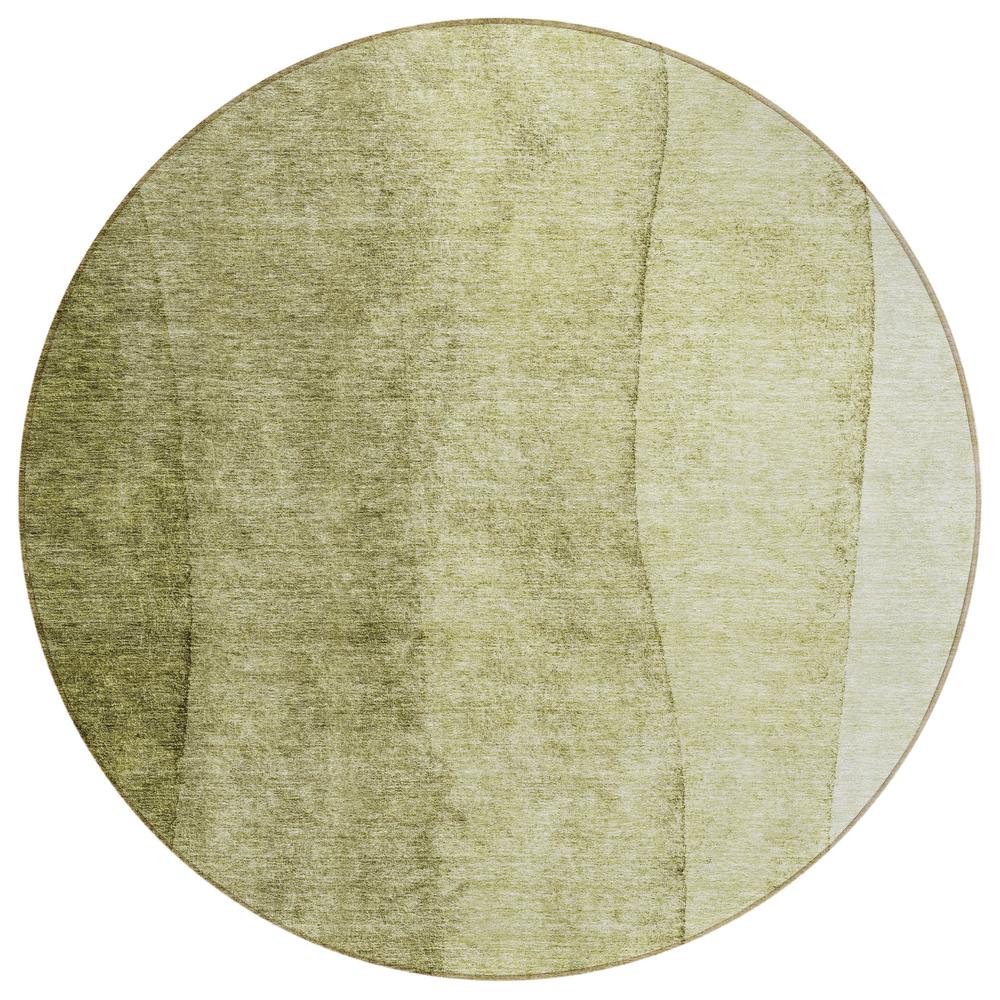 Chantille ACN690 Green 8' x 8' Rug. Picture 1