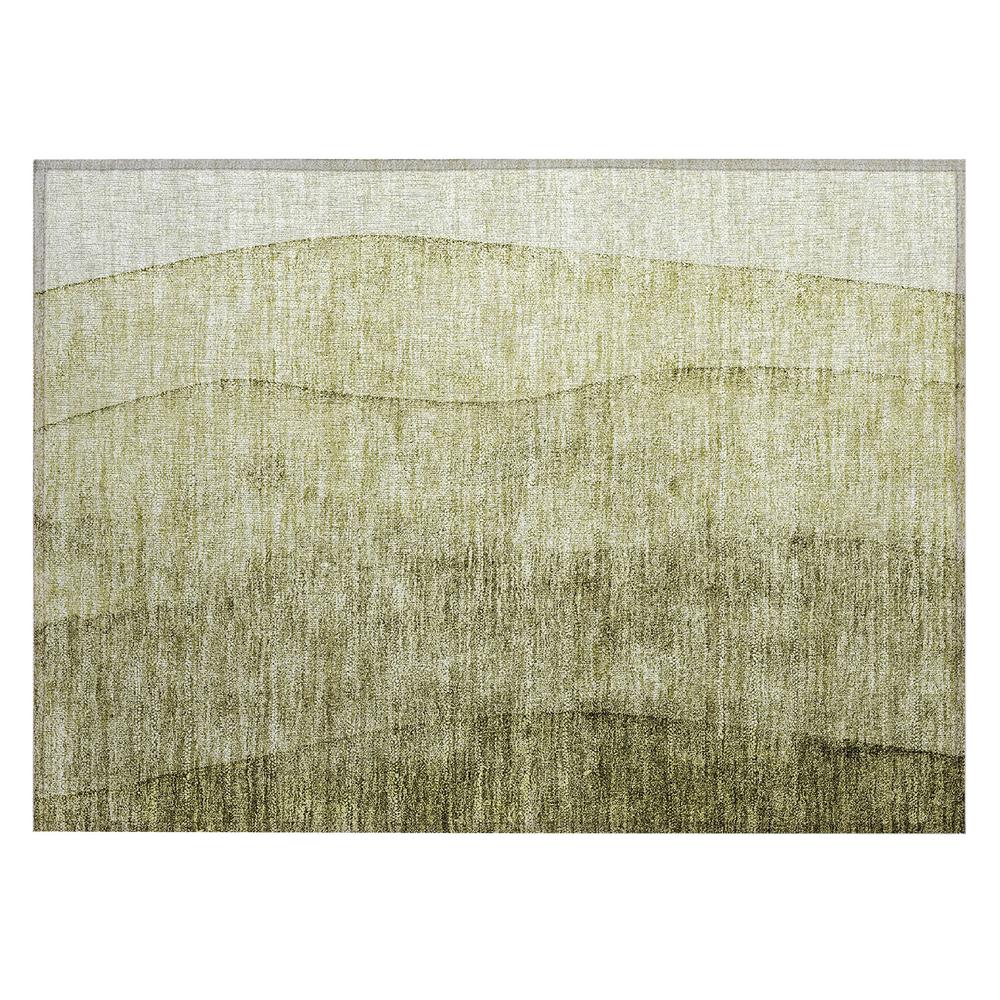 Chantille ACN690 Green 1'8" x 2'6" Rug. Picture 1