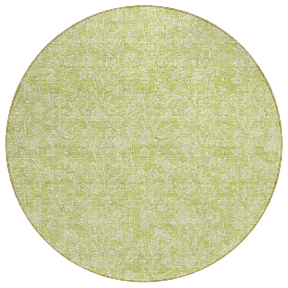 Chantille ACN691 Green 8' x 8' Rug. Picture 1