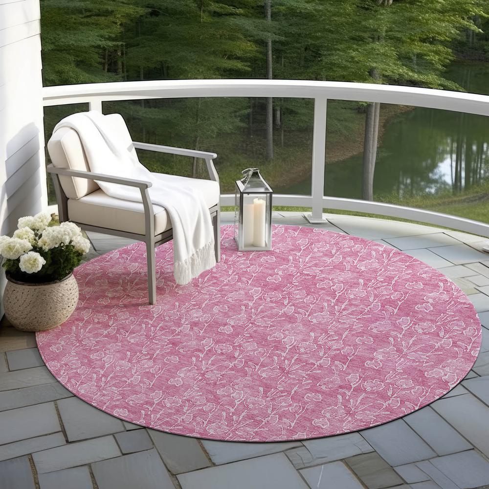 Chantille ACN691 Pink 8' x 8' Rug. Picture 7