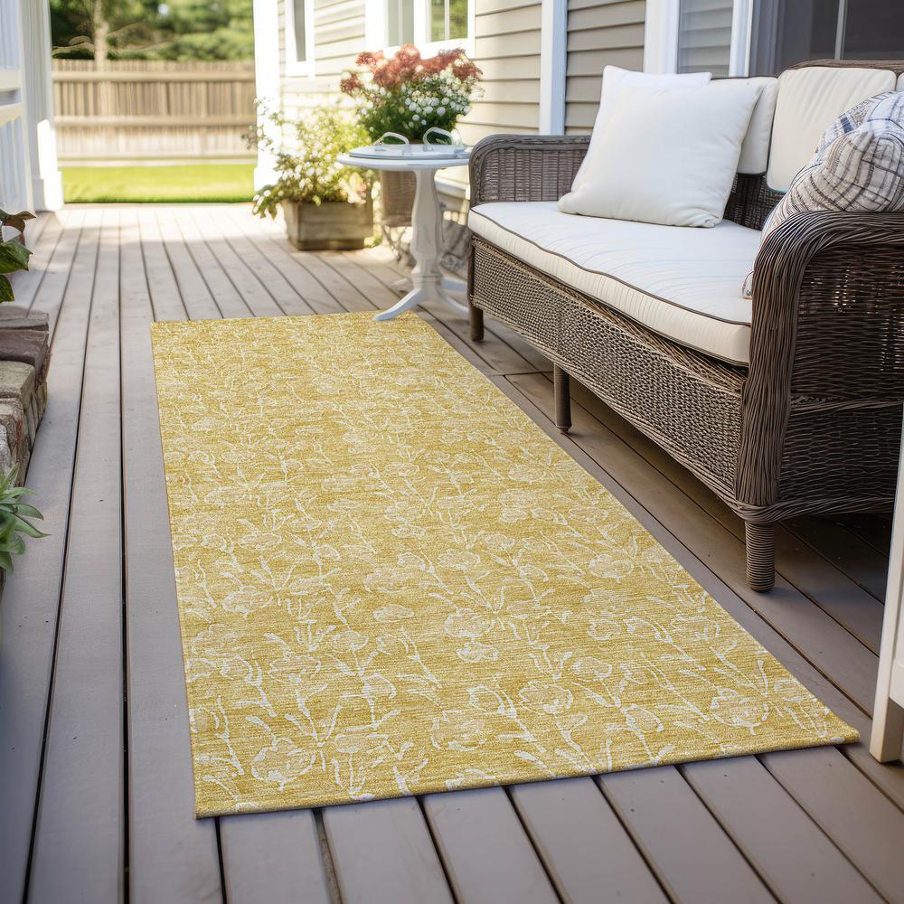 Chantille ACN691 Gold 2'3" x 7'6" Rug. Picture 7