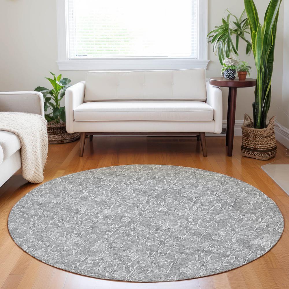 Chantille ACN691 Gray 8' x 8' Rug. Picture 6