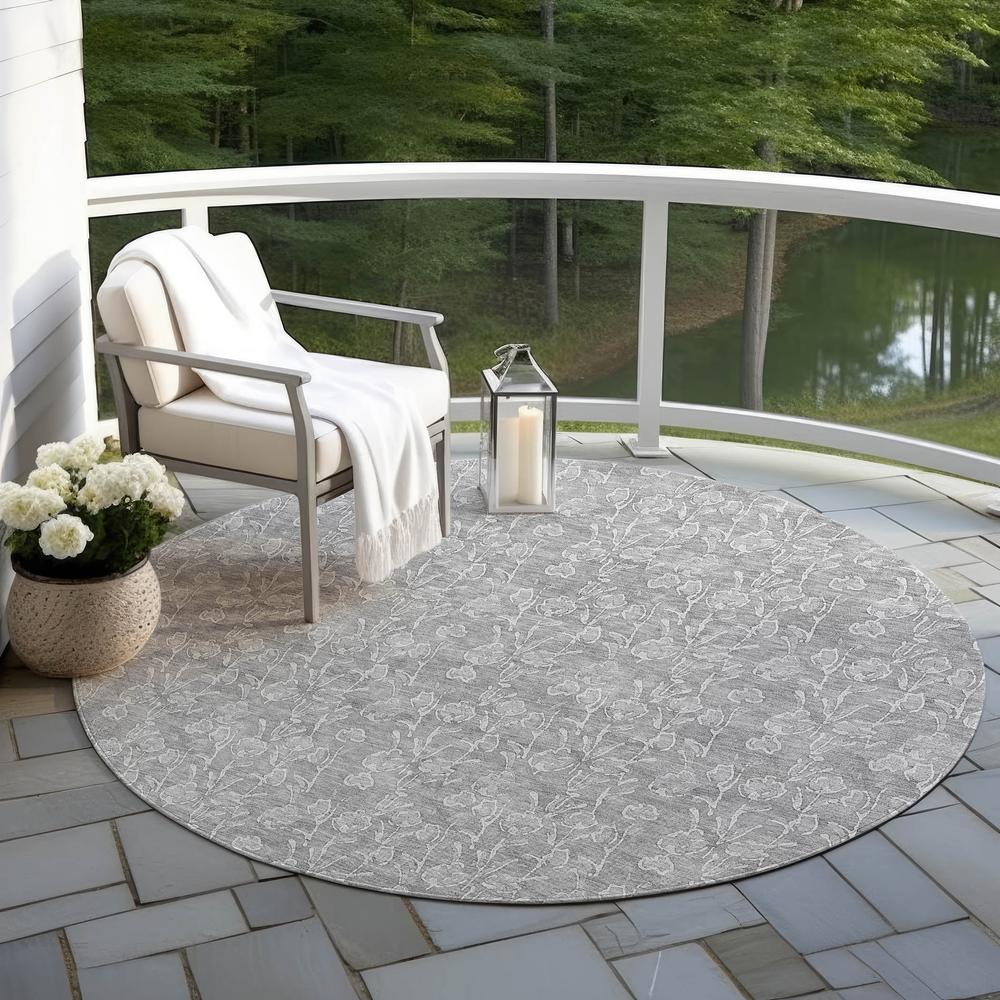Chantille ACN691 Gray 8' x 8' Rug. Picture 7