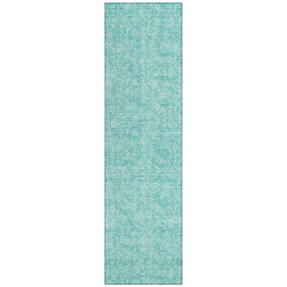 Chantille ACN691 Teal 2'3" x 7'6" Rug. Picture 1