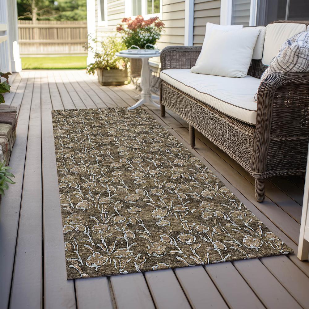 Chantille ACN692 Brown 2'3" x 7'6" Rug. Picture 8