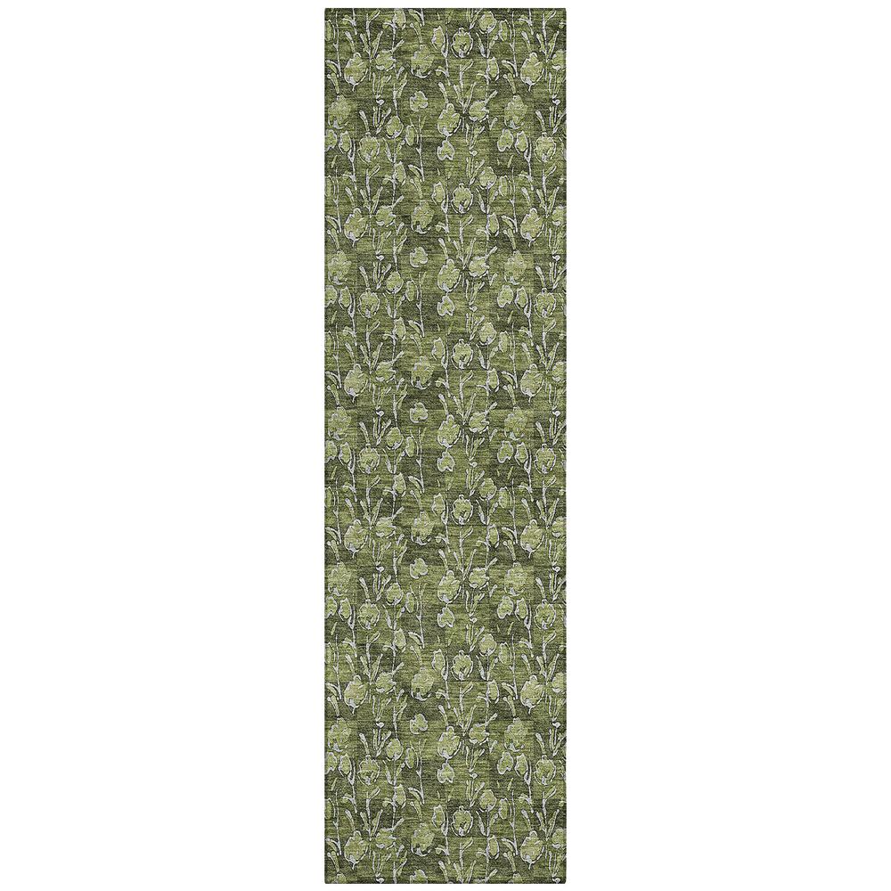 Chantille ACN692 Green 2'3" x 7'6" Rug. Picture 1