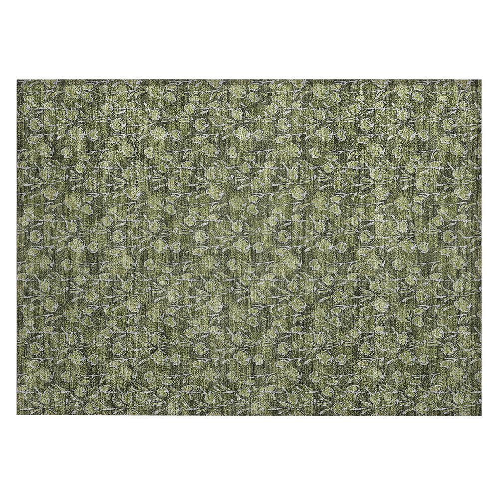 Chantille ACN692 Green 1'8" x 2'6" Rug. Picture 1