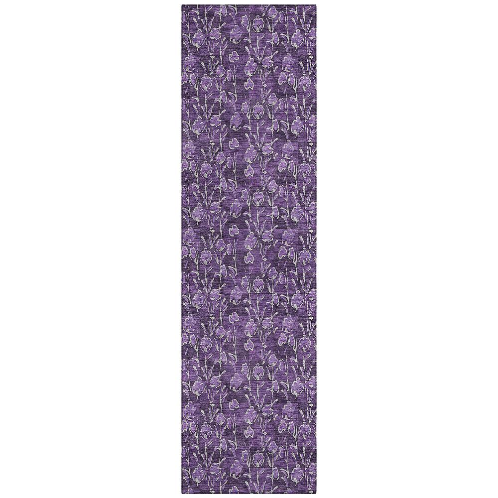 Chantille ACN692 Purple 2'3" x 7'6" Rug. Picture 1
