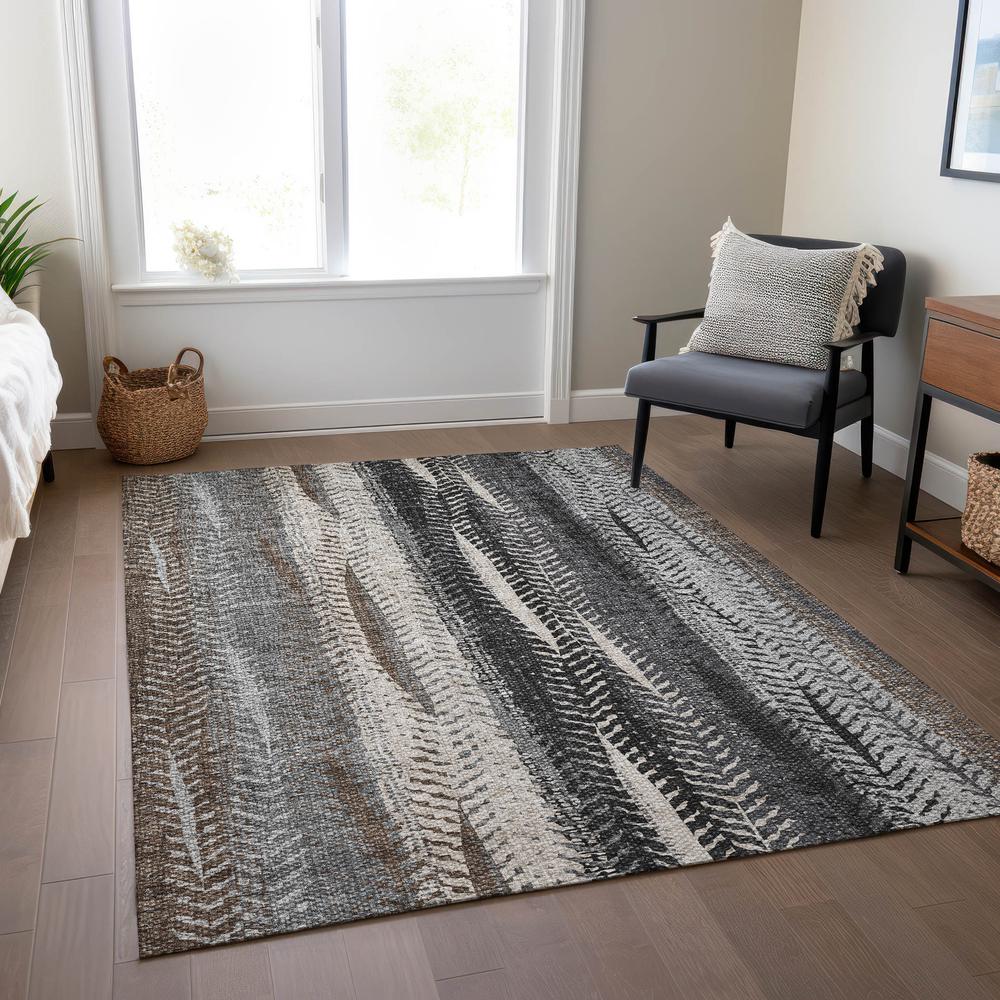 Chantille ACN693 Brown 2'6" x 3'10" Rug. Picture 6