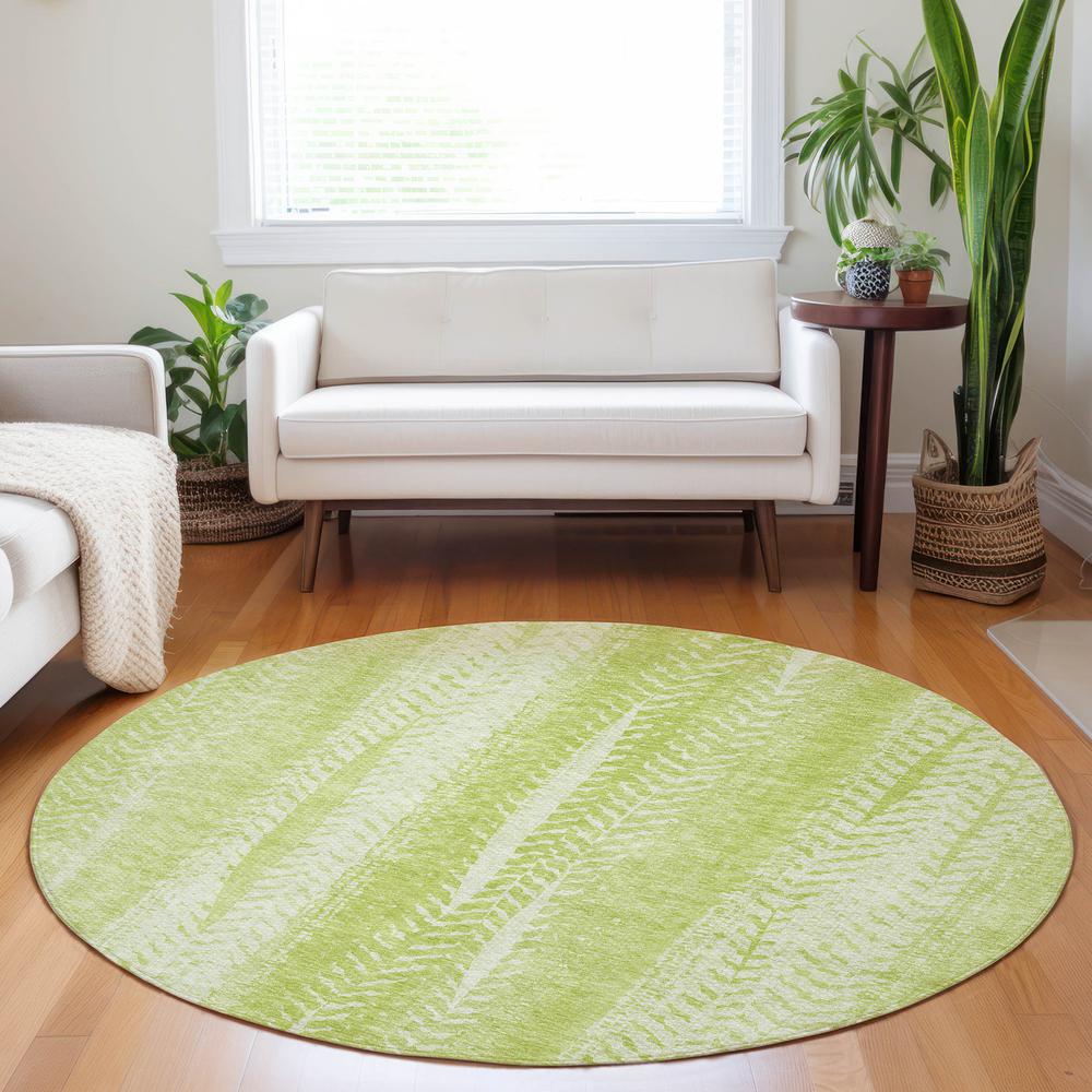 Chantille ACN694 Green 8' x 8' Rug. Picture 7