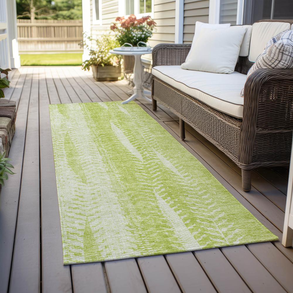 Chantille ACN694 Green 2'3" x 7'6" Rug. Picture 7