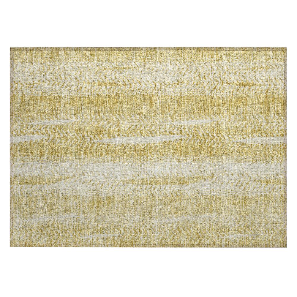 Chantille ACN694 Gold 1'8" x 2'6" Rug. Picture 1
