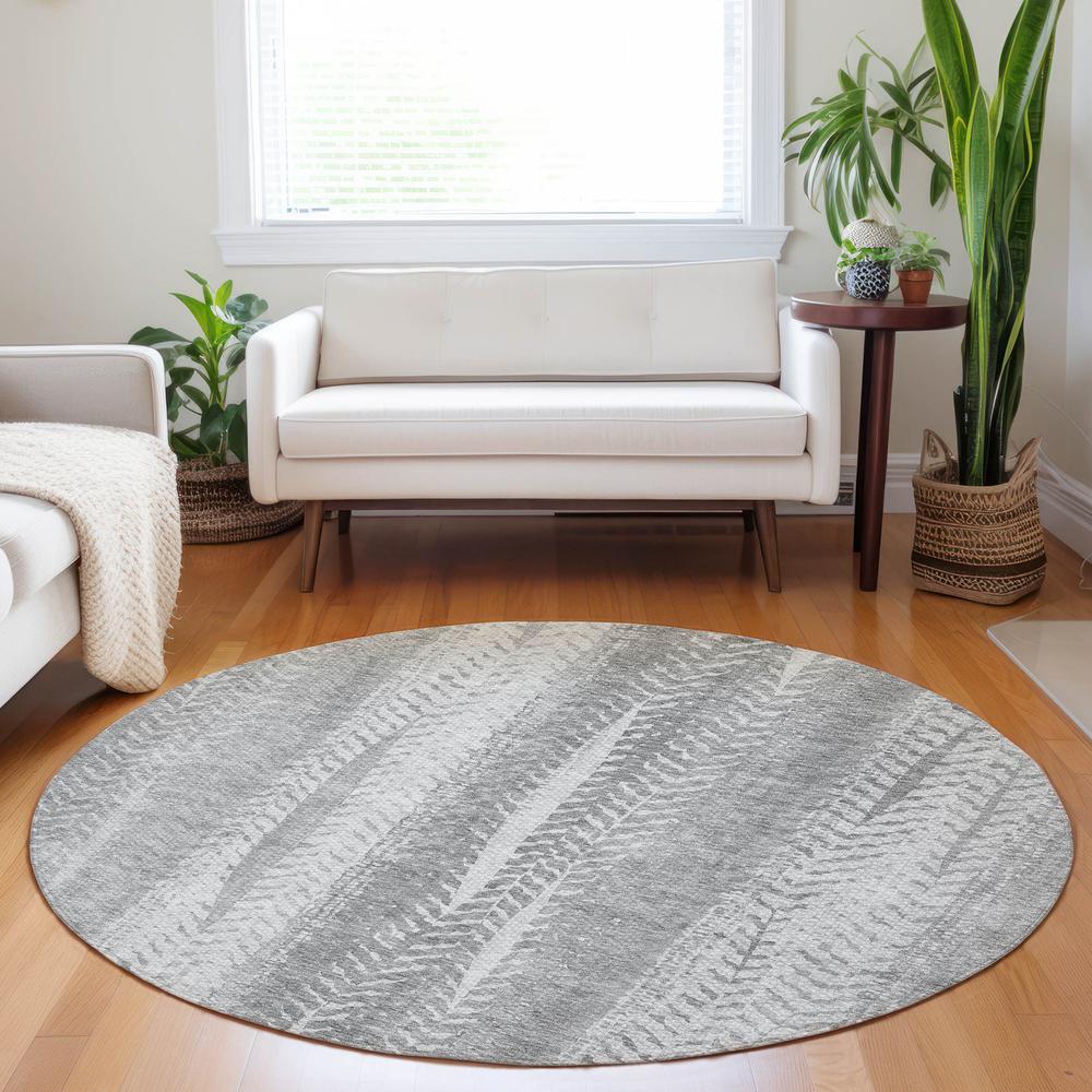 Chantille ACN694 Gray 8' x 8' Rug. Picture 6