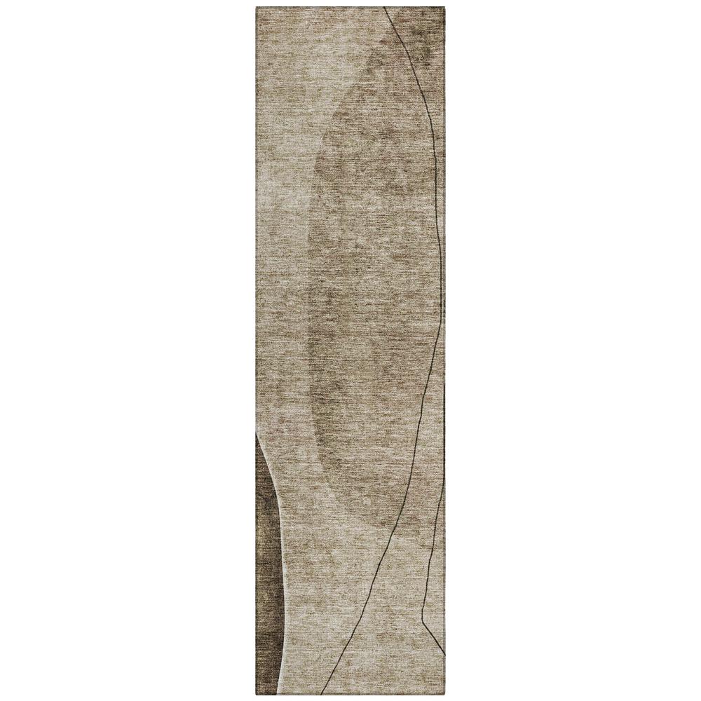 Chantille ACN696 Brown 2'3" x 7'6" Rug. Picture 1