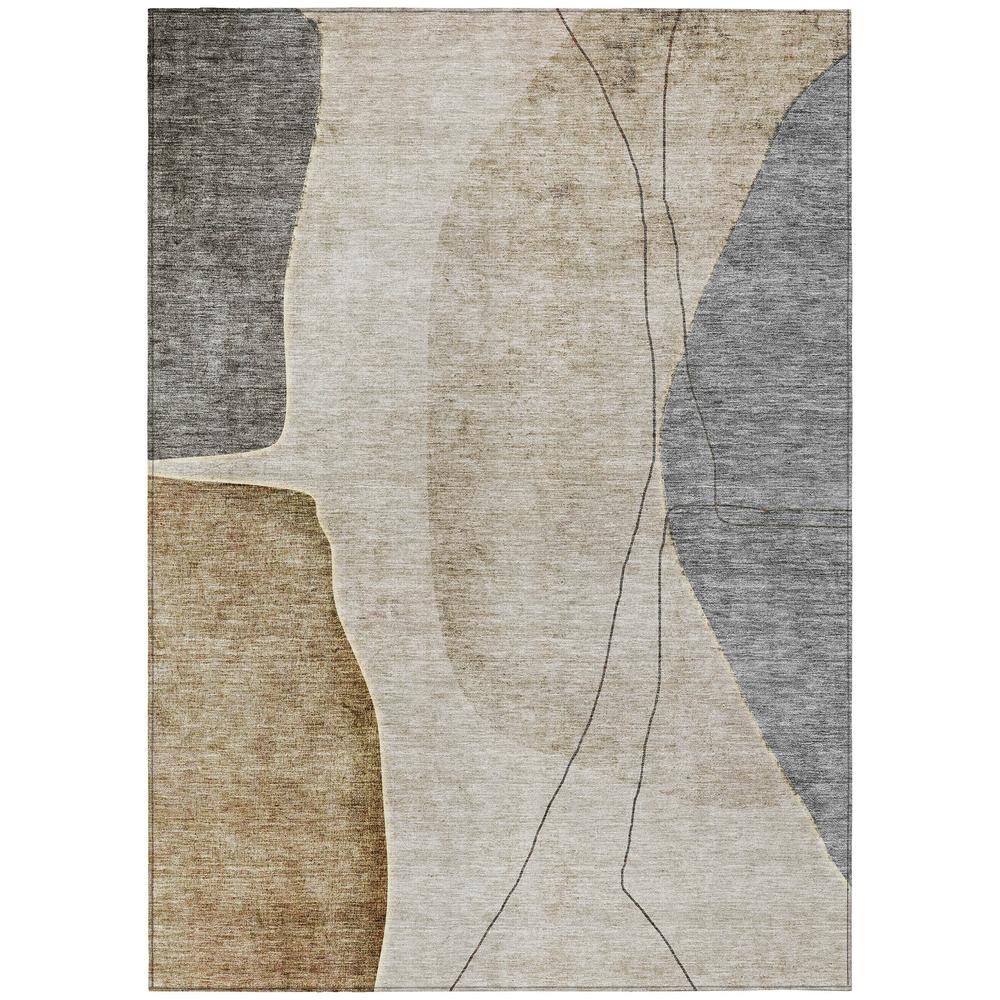 Chantille ACN696 Brown 2'6" x 3'10" Rug. Picture 1