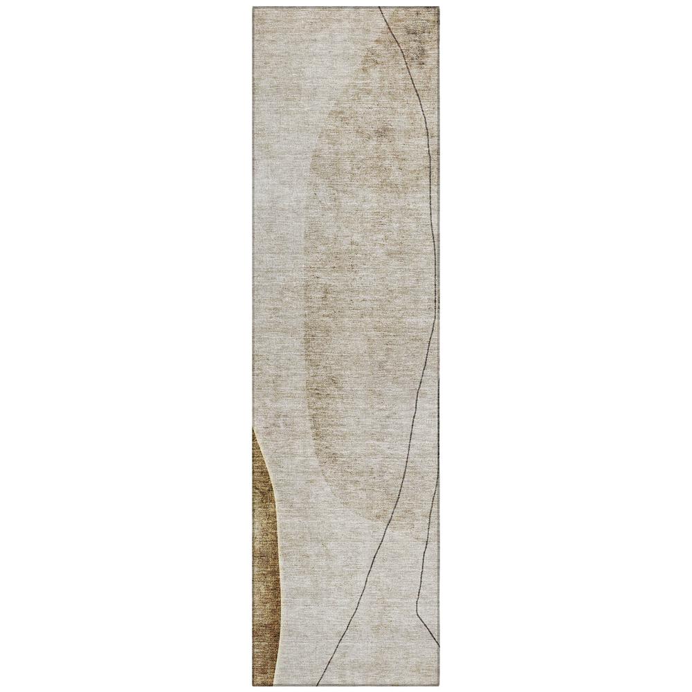 Chantille ACN696 Brown 2'3" x 7'6" Rug. Picture 1