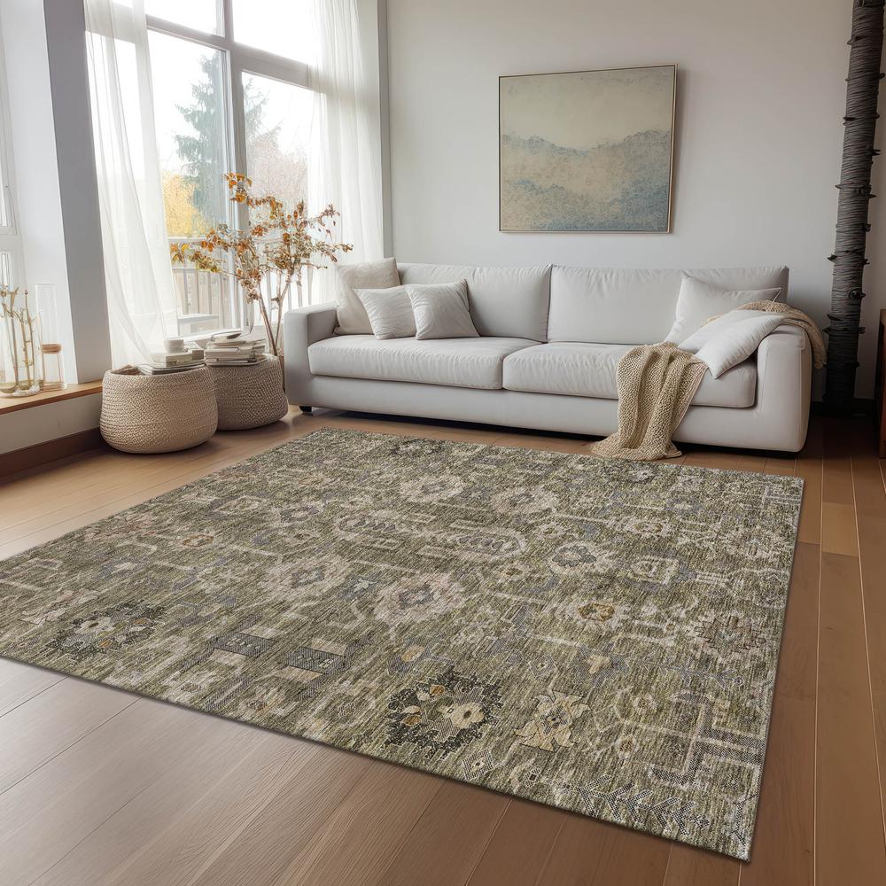 Chantille ACN697 Brown 2'6" x 3'10" Rug. Picture 7