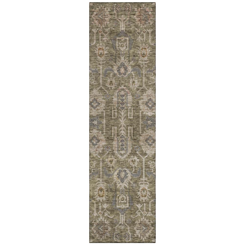 Chantille ACN697 Brown 2'3" x 7'6" Rug. Picture 1