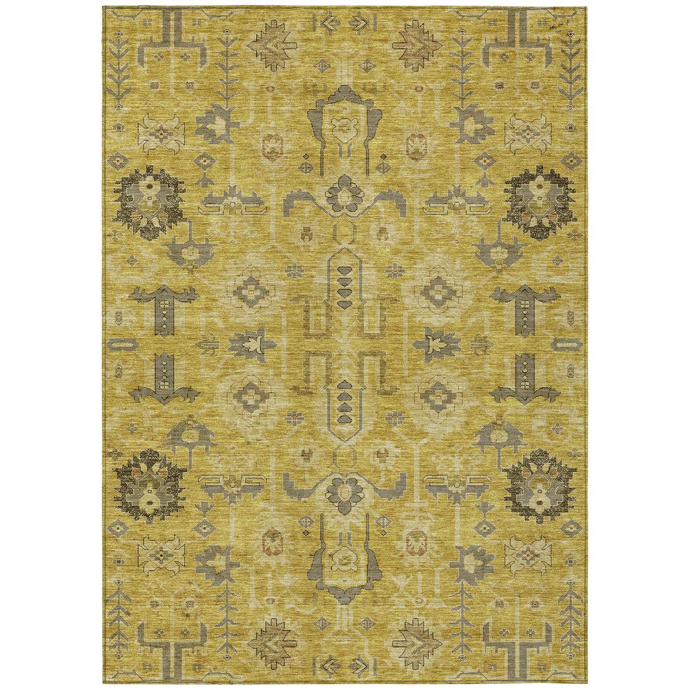 Chantille ACN697 Gold 2'6" x 3'10" Rug. Picture 1
