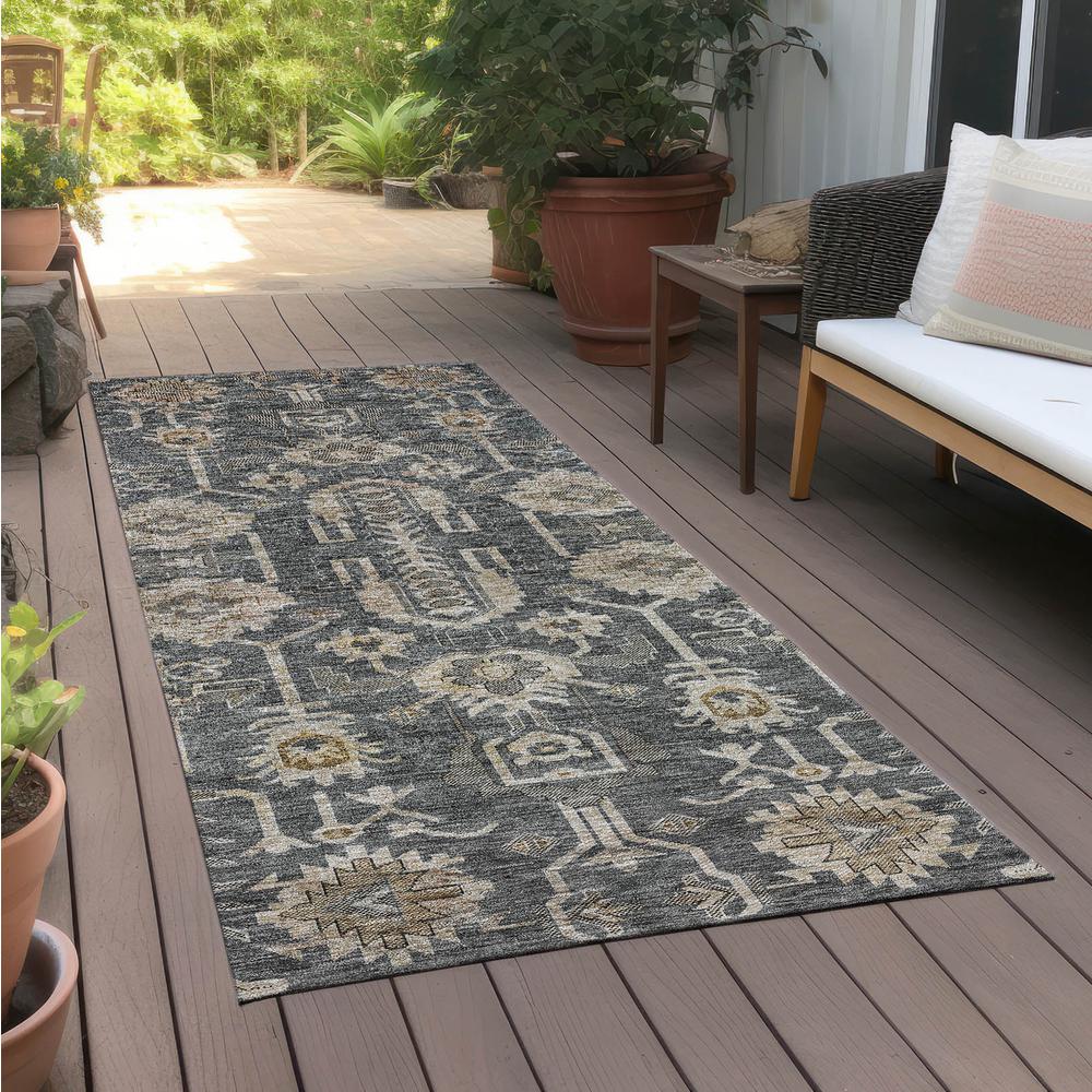 Chantille ACN697 Gray 2'3" x 7'6" Rug. Picture 7