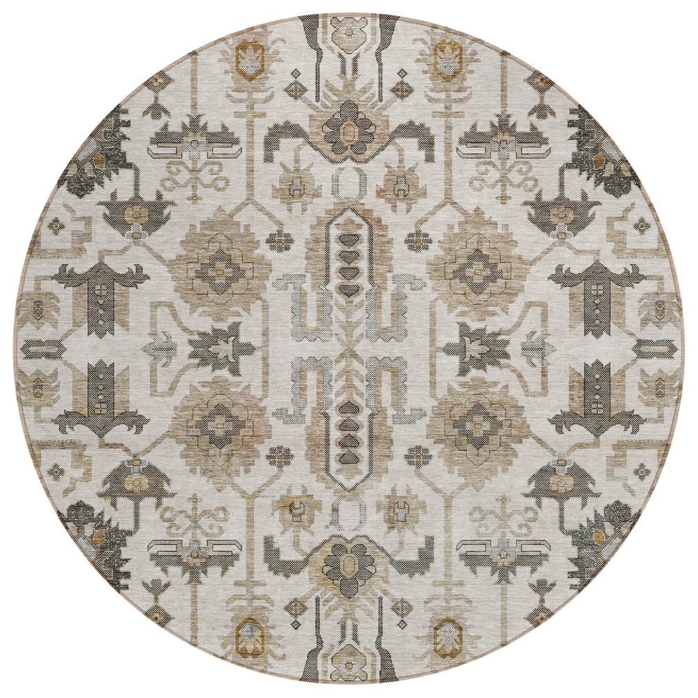 Chantille ACN697 Ivory 8' x 8' Rug. Picture 1