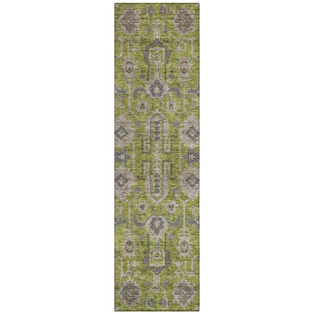 Chantille ACN697 Green 2'3" x 7'6" Rug. Picture 1