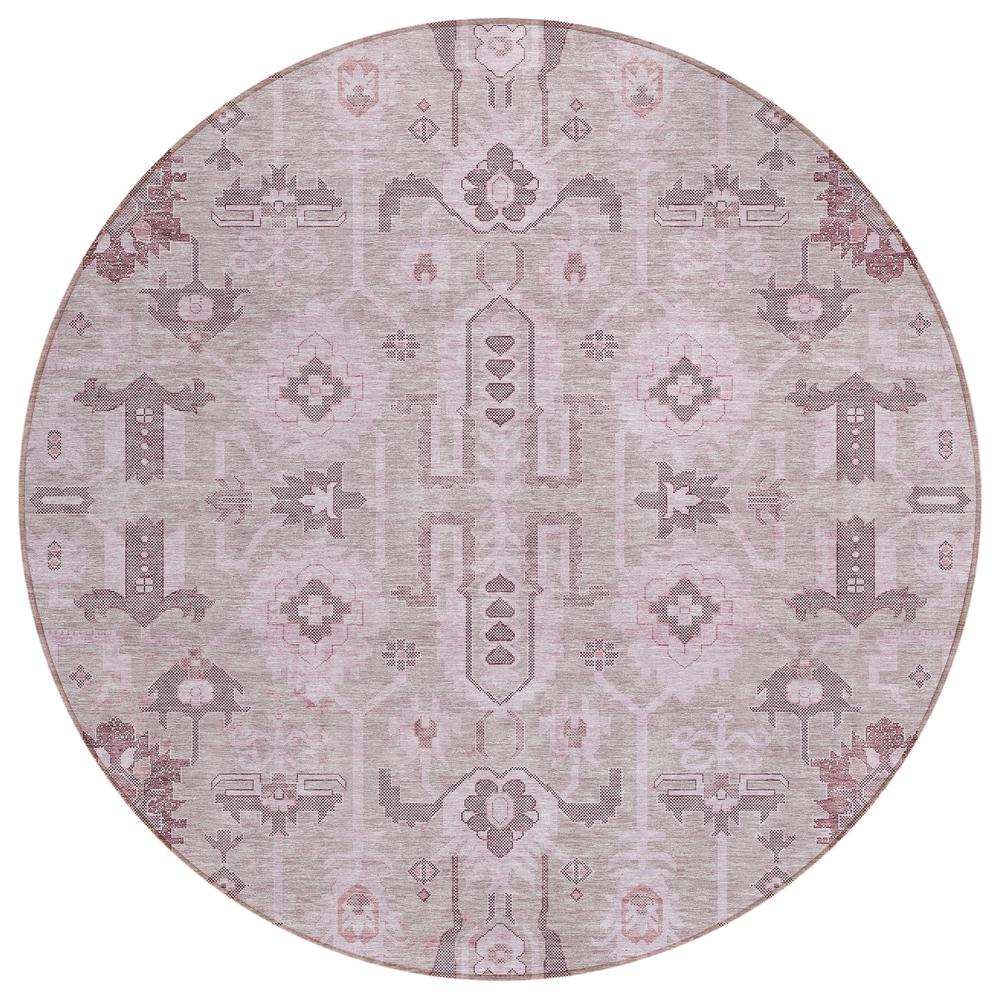 Chantille ACN697 Pink 8' x 8' Rug. Picture 1