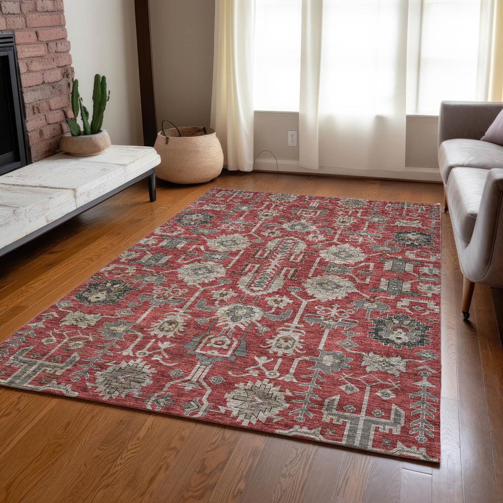 Chantille ACN697 Red 2'6" x 3'10" Rug. Picture 7