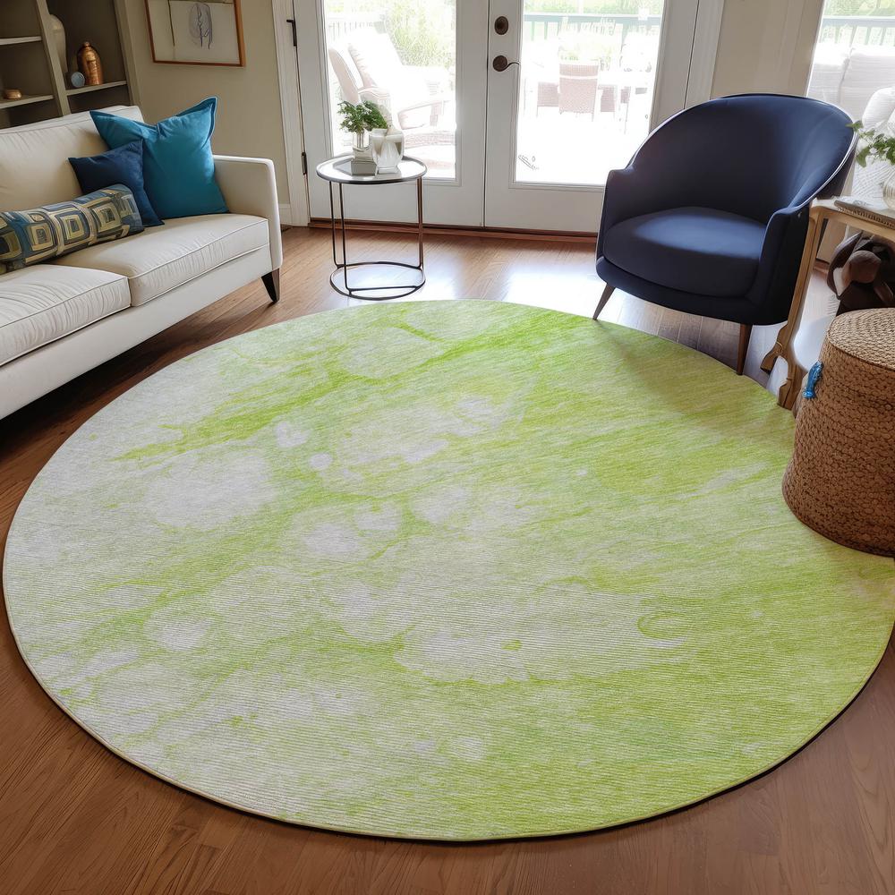 Chantille ACN699 Green 8' x 8' Rug. Picture 6