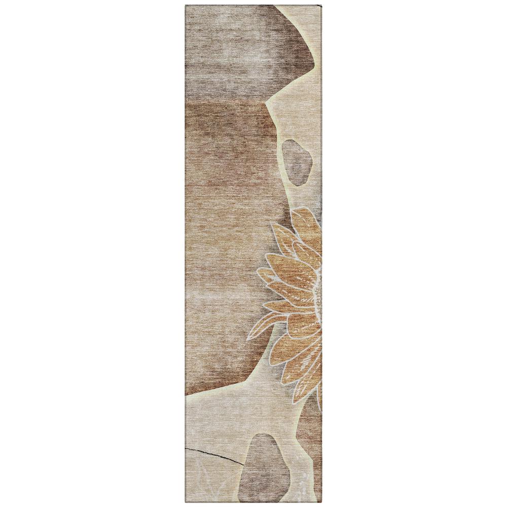 Chantille ACN700 Brown 2'3" x 7'6" Rug. Picture 1