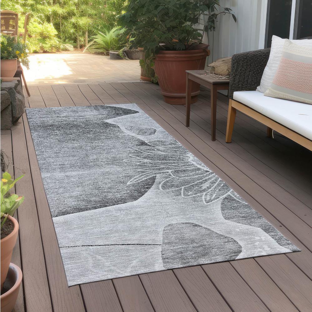 Chantille ACN700 Gray 2'3" x 7'6" Rug. Picture 7