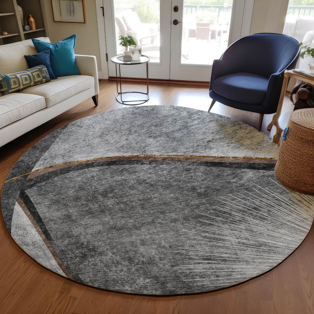 Chantille ACN701 Gray 8' x 8' Rug. Picture 6