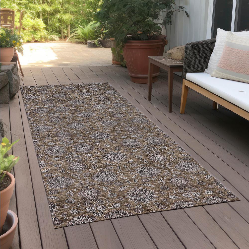 Chantille ACN702 Brown 2'3" x 7'6" Rug. Picture 7