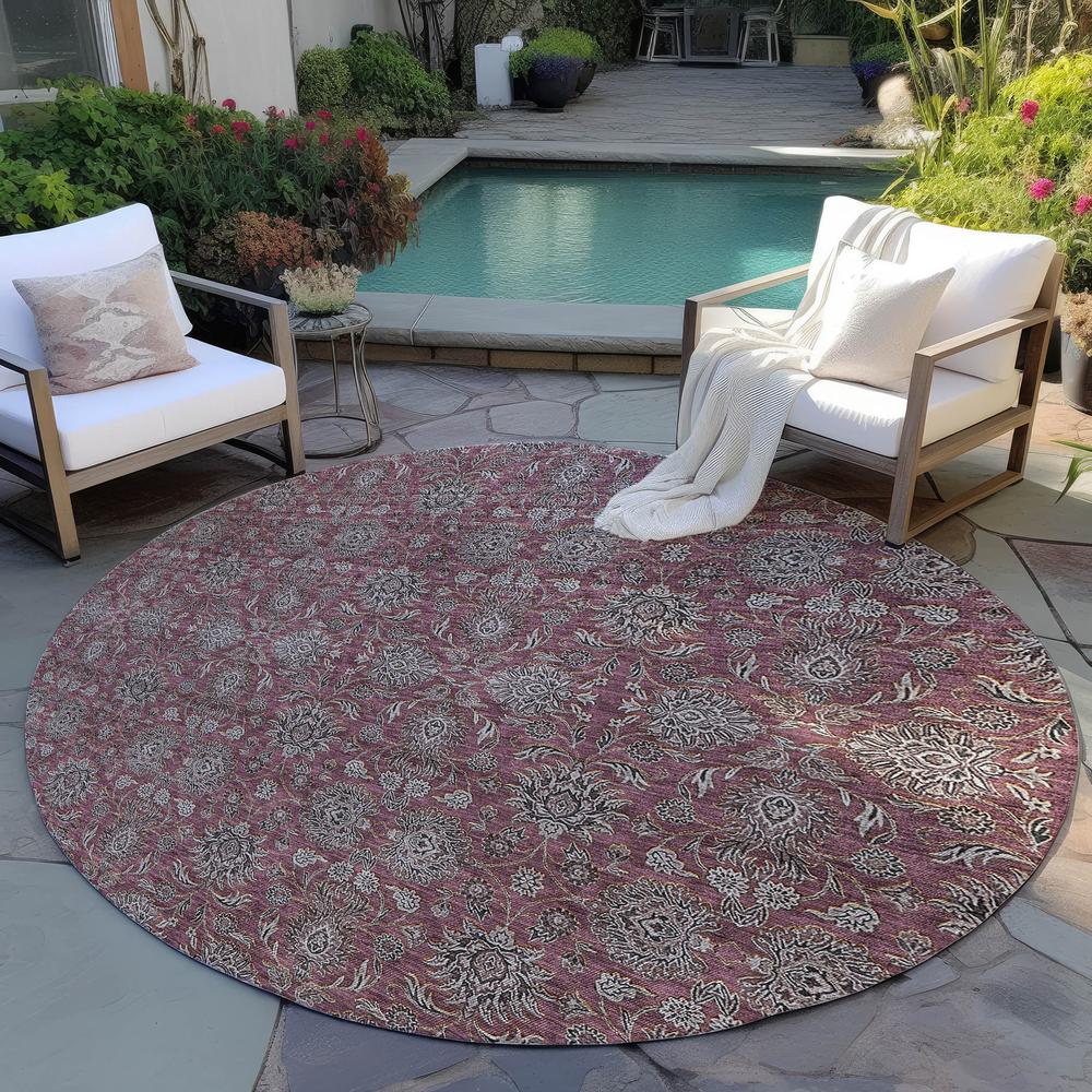 Chantille ACN702 Red 8' x 8' Rug. Picture 7