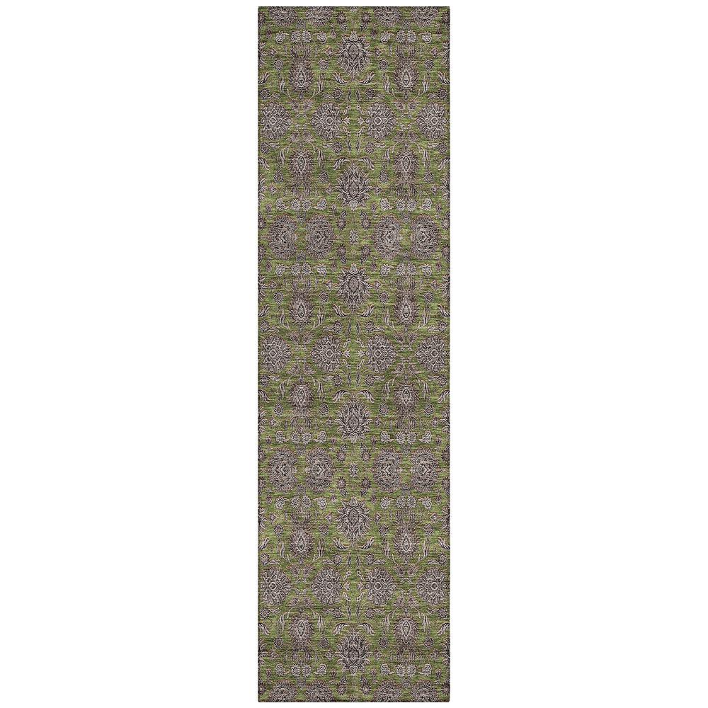 Chantille ACN702 Green 2'3" x 7'6" Rug. Picture 1