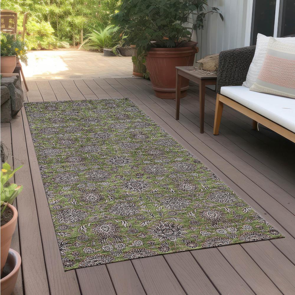 Chantille ACN702 Green 2'3" x 7'6" Rug. Picture 7