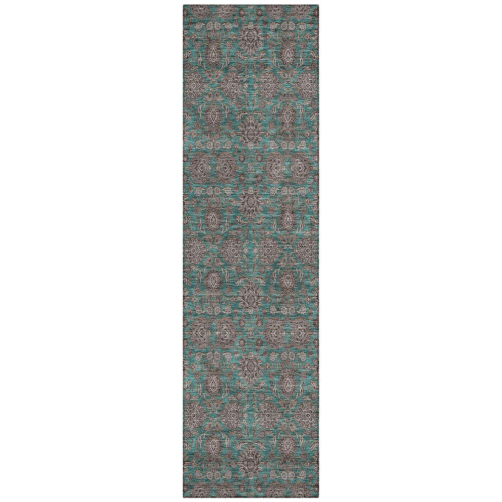 Chantille ACN702 Teal 2'3" x 7'6" Rug. Picture 1