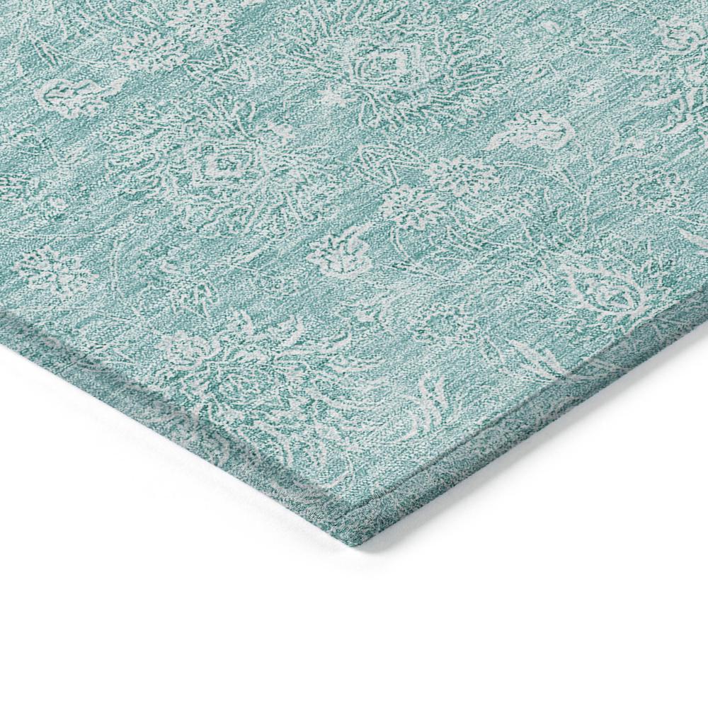 Chantille ACN703 Teal 1'8" x 2'6" Rug. Picture 3