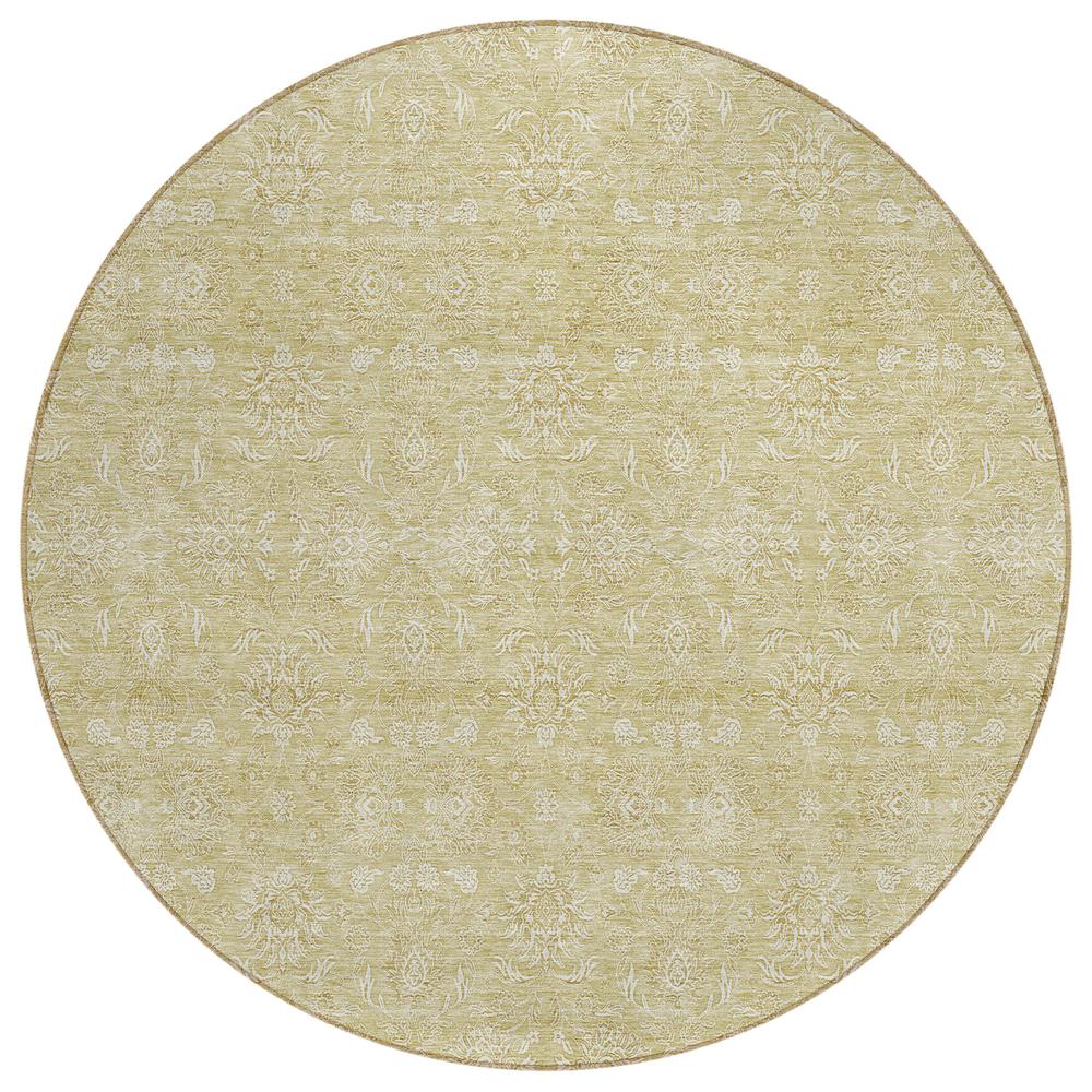 Chantille ACN703 Brown 8' x 8' Rug. Picture 1