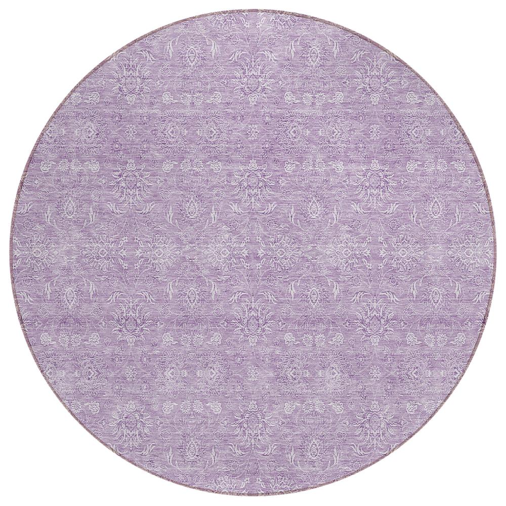 Chantille ACN703 Purple 8' x 8' Rug. Picture 1