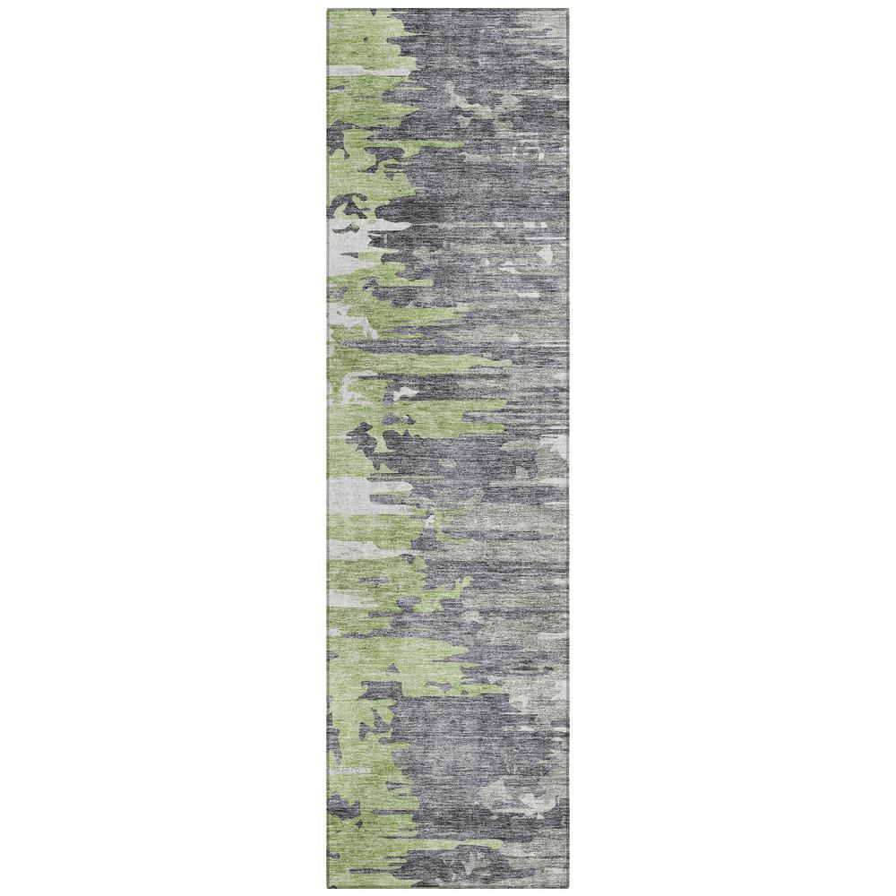 Chantille ACN704 Green 2'3" x 7'6" Rug. Picture 1