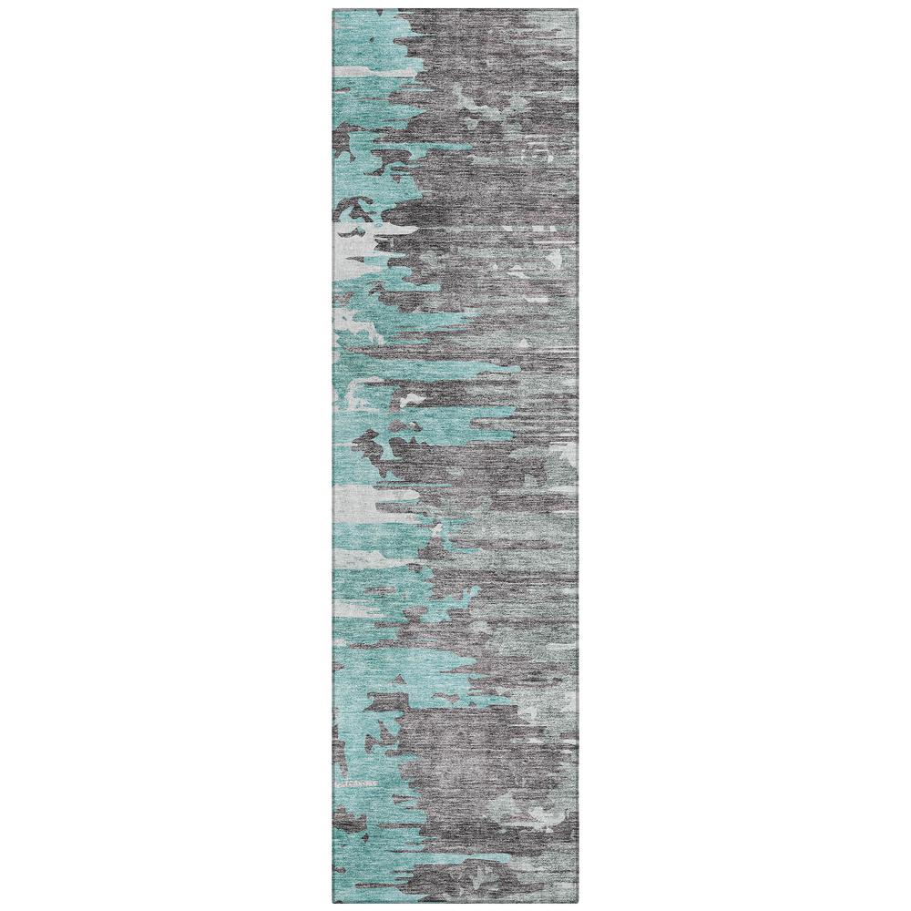 Chantille ACN704 Teal 2'3" x 7'6" Rug. Picture 1