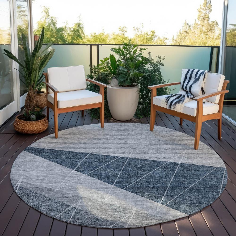 Chantille ACN706 Gray 8' x 8' Rug. Picture 7