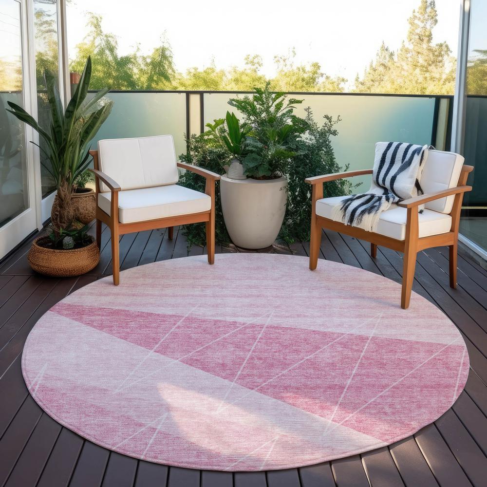 Chantille ACN706 Pink 8' x 8' Rug. Picture 7
