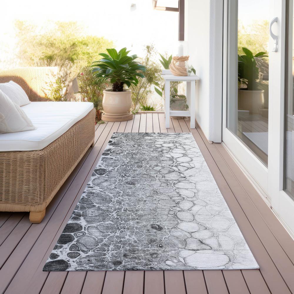 Chantille ACN707 Gray 2'3" x 7'6" Rug. Picture 7
