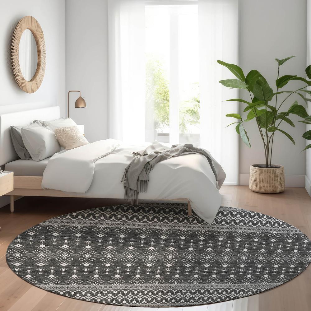 Chantille ACN708 Gray 8' x 8' Rug. Picture 6