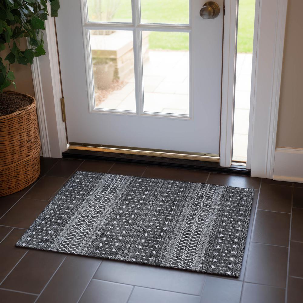Chantille ACN708 Gray 1'8" x 2'6" Rug. Picture 6