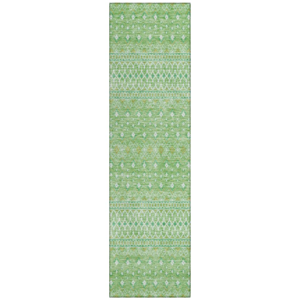 Chantille ACN709 Green 2'3" x 7'6" Rug. Picture 1