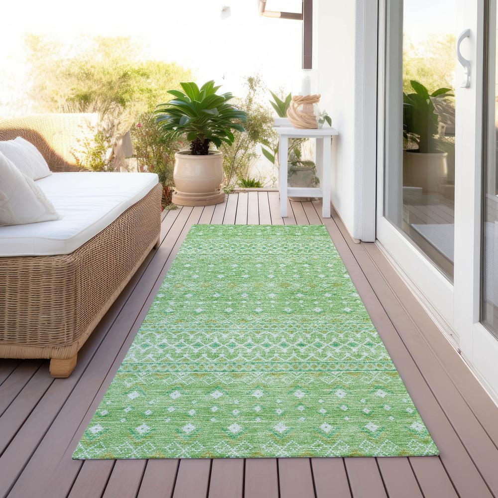 Chantille ACN709 Green 2'3" x 7'6" Rug. Picture 7